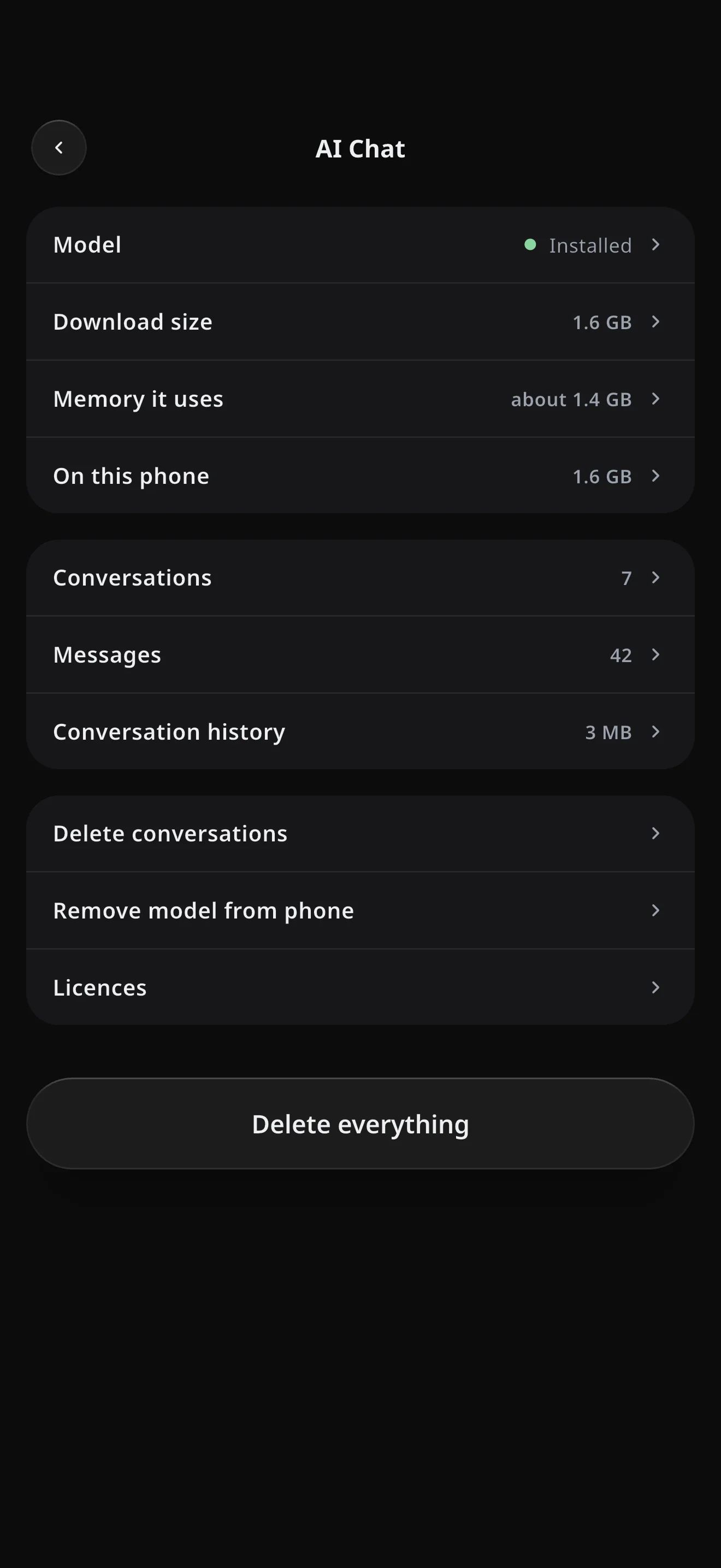 スマホから出ないAI